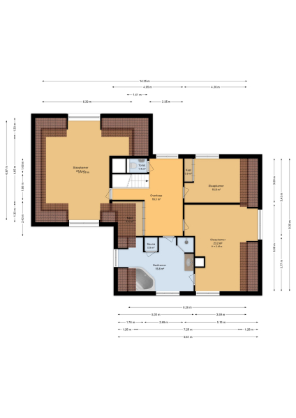 Floor Plan 2 - Jipkesbeltweg 12