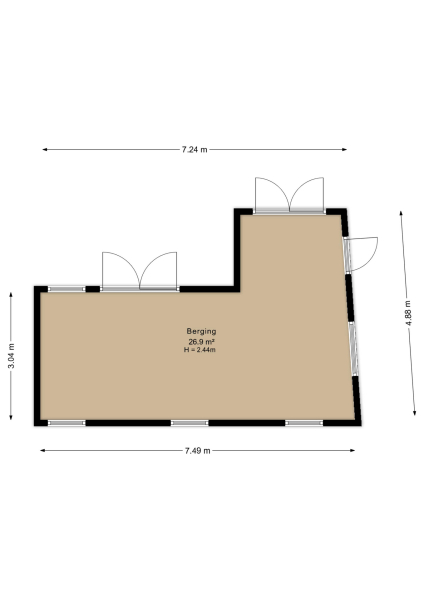 Floor Plan 5 - Jipkesbeltweg 12